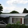 Metal roof ground view